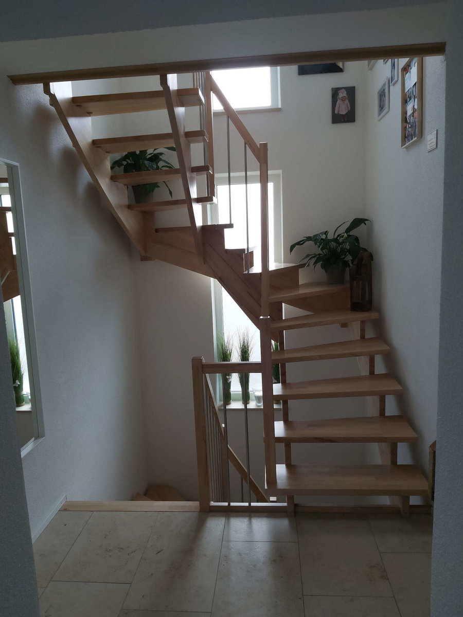 Treppe vom Bauunternehmen Heider